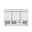 R&eacute;frig&eacute;rateur comptoir 3 portes Kitchen Line 380L, Arktic - Hendi