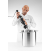 Mixeur Plongeur Professionnel &agrave; Vitesse Variable 350W avec Fouet et Support Mural, Kitchen Line - Hendi