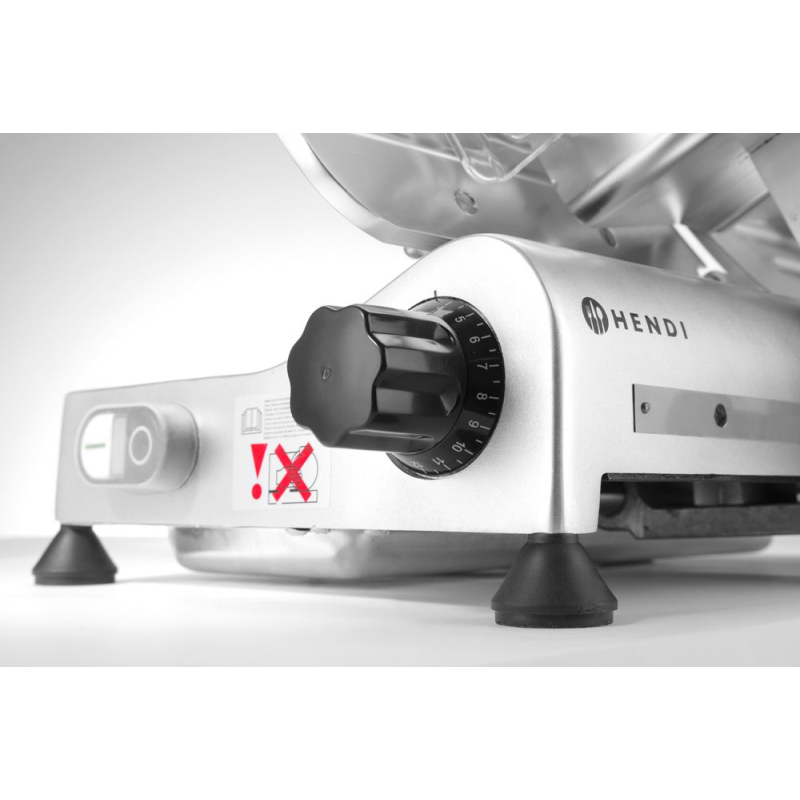 Trancheuse professionnelle Profi Line 220 - Lame &Oslash; 220 mm - &Eacute;paisseur 12 mm - Hendi