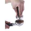 Tamper &agrave; caf&eacute; professionnel en inox avec manche en bois ⌀58mm - Hendi