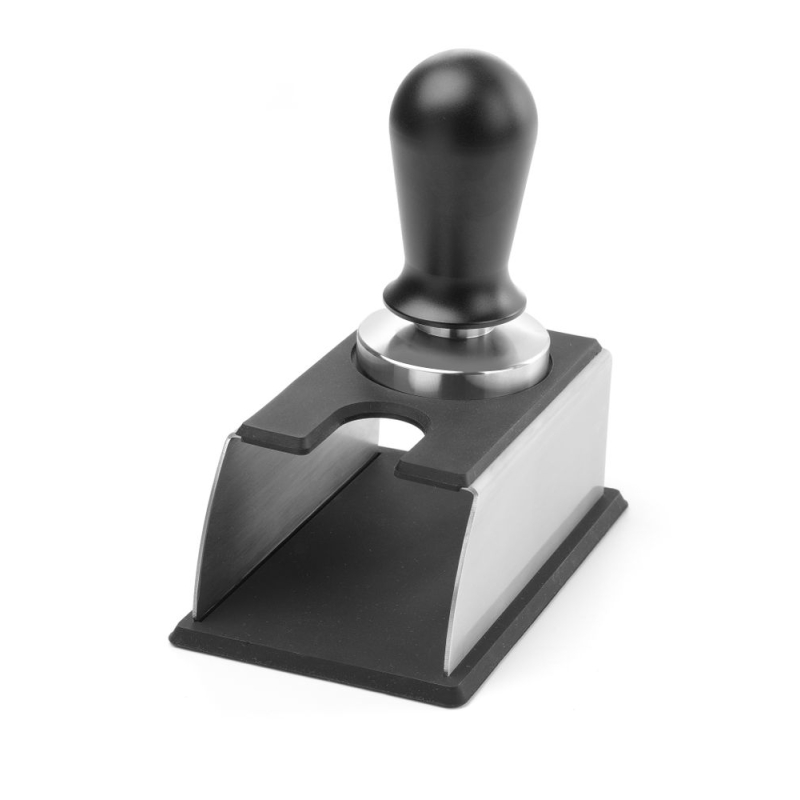 Support de Tasseur &agrave; Caf&eacute; en Silicone et Plastique pour Porte-Filtre (91x141x55mm) - Hendi