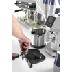 Tamper &agrave; caf&eacute; inox &agrave; ressort, manche aluminium noir, ⌀58mm - Hendi