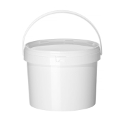 Seau de Collecte de Graisse HENDI 11,5L Blanc, &Oslash;300mm, Avec Couvercle - Hendi