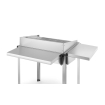 Tablette lat&eacute;rale Green Fire pour barbecues, 480x298x160mm - Hendi