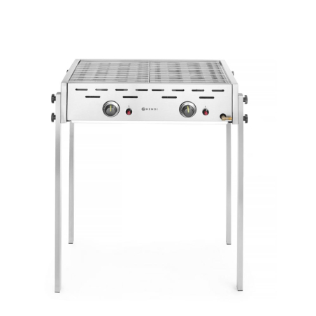 R&ocirc;tissoire professionnelle Roast-Master Pro 11,6kW Inox 790x560x(H)900mm - Hendi