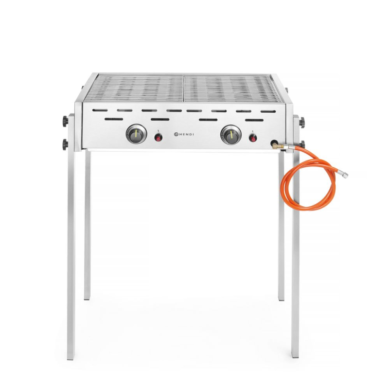 R&ocirc;tissoire professionnelle Roast-Master Pro 11,6kW Inox 790x560x(H)900mm - Hendi