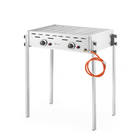 R&ocirc;tissoire professionnelle Roast-Master Pro 11,6kW Inox 790x560x(H)900mm - Hendi