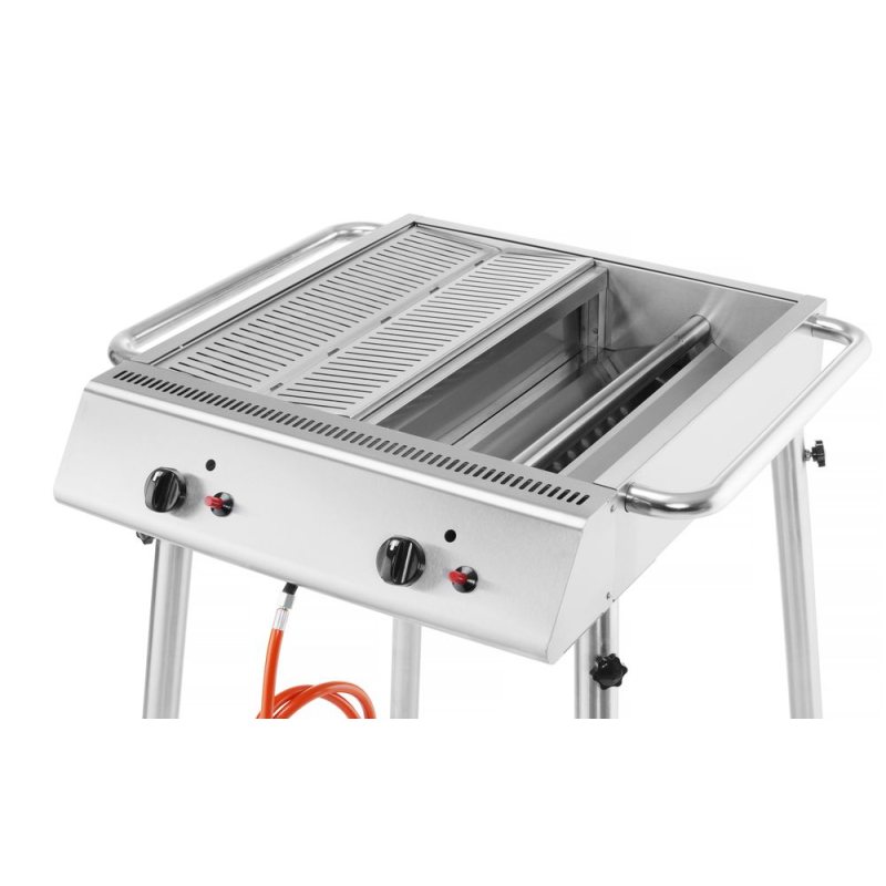 Barbecue Gril &agrave; Gaz Xantos 9,5kW 770x710x870mm Propane - Hendi