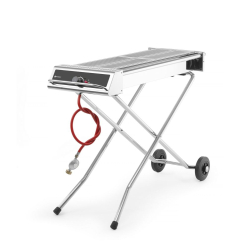 Barbecue Grill &agrave; Gaz Propane Powergrill Xenon Pro 7,5kW avec Support Pliable - Hendi