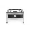 R&eacute;chaud &agrave; gaz Kitchen Line XL professionnel inox 10,8kW avec thermocouple et allumage &eacute;lectronique - Hendi