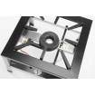 R&eacute;chaud &agrave; gaz Kitchen Line XL professionnel inox 10,8kW avec thermocouple et allumage &eacute;lectronique - Hendi