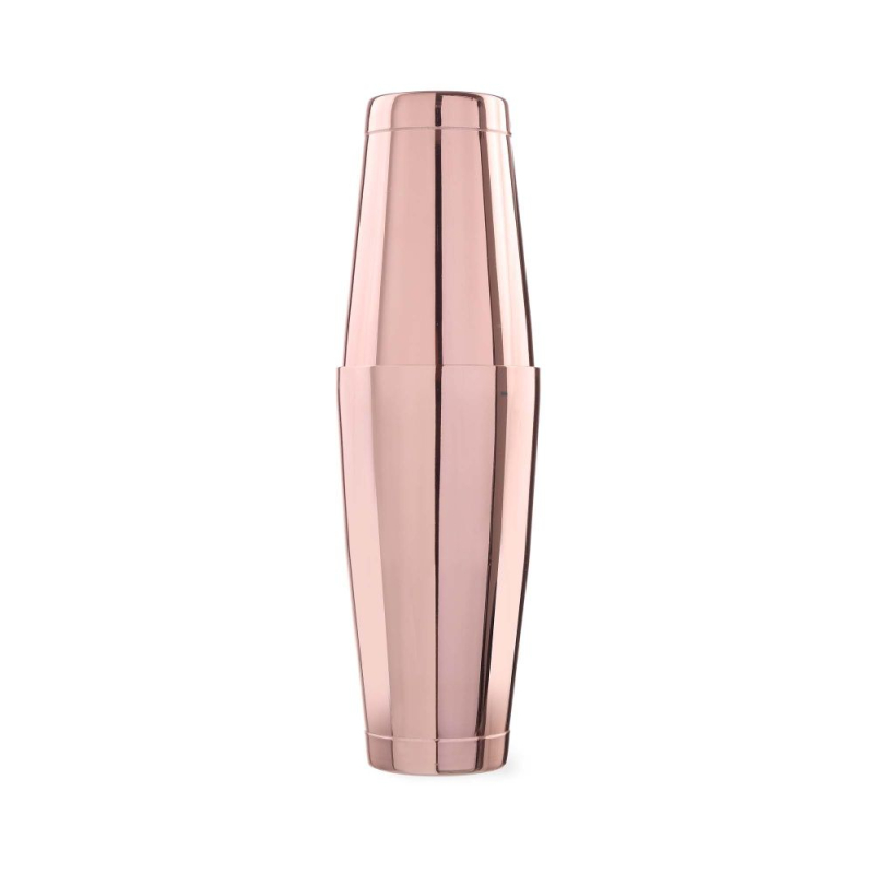 Shaker Boston Tin-on-Tin Cuivre Poli BarUp 0,8L, &Oslash;90x270mm - Hendi