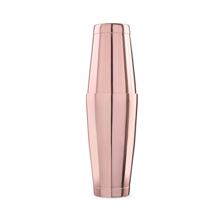 Shaker Boston Tin-on-Tin Cuivre Poli BarUp 0,8L, &Oslash;90x270mm - Hendi