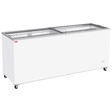 Conservateur bahut, 672 litres, couvercles coulissants sur roulettes - Diamond - GVL69-G6