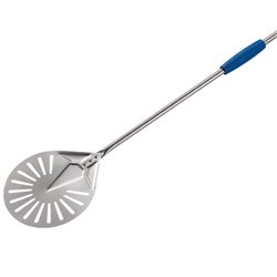 Petite pelle ronde en inox &Oslash; 200 mm perfor&eacute;e - Diamond - I-20F
