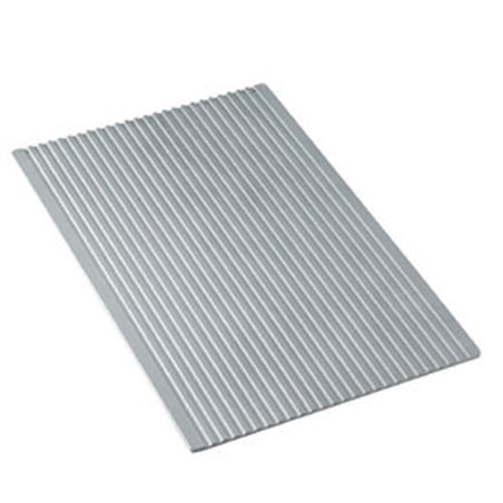 Plaque nervur&eacute;e GN 1/1, pour griller viandes, l&eacute;gumes, etc. - Diamond - AC/PN-GL-X