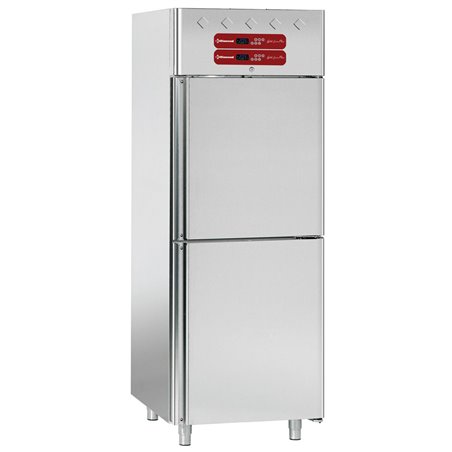 Armoire frigorifique et pour poisson 2x 350 litres, 2x 1/2 portes GN 2/1 & 1/1 - Diamond - AF2T/H2-R2