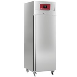 Armoire frigorifique ventil&eacute;e 700 Lit. 1 porte (GN 2/1), sur roues - Diamond - ID70/R6C
