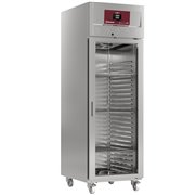 Armoire de cong&eacute;lation ventil&eacute;e 700 Lit. 1 porte vitr&eacute;e GN 2/1,  sur roues - Diamond - IE70/R9G