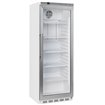 Armoire frigorifique, porte vitr&eacute;e, ventil&eacute;e, 400 Litres - blanc - Diamond - WR-PG41-LG