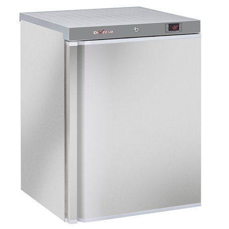 Frigo ventil&eacute;, 200 litres. acier inox - Diamond - WR-PV20-XP