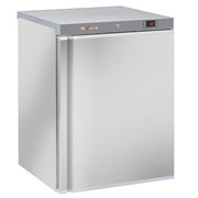 Frigo ventil&eacute;, 200 litres. acier inox - Diamond - WR-PV20-XP