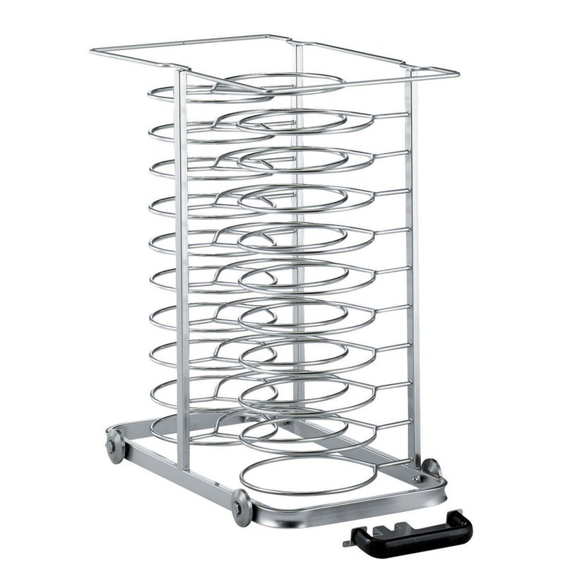 Chargeur amovible sur roulettes, pour 23 assiettes (&oslash; 300 mm), four 10x GN 1/1 (espace 85 mm) - Diamond - AC/A10-2385-X