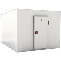 Chambre ISO 100, dim.int. 2830 x 5830 xh 2230 mm  (36,79 m&sup3;) - Diamond - C3810/XBF