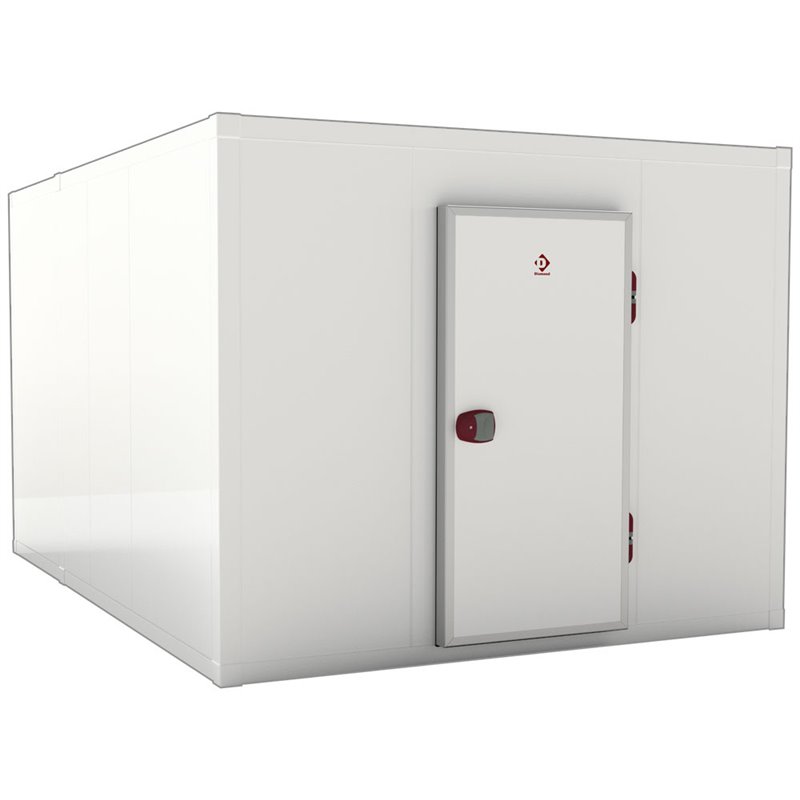 Chambre combi ISO 100, dim.int. 2830 x 3630 & 2830 x 2030 xh 2230 mm  (22,91 + 12,81 m&sup3;) - Diamond - C3810/XBF-COMBI
