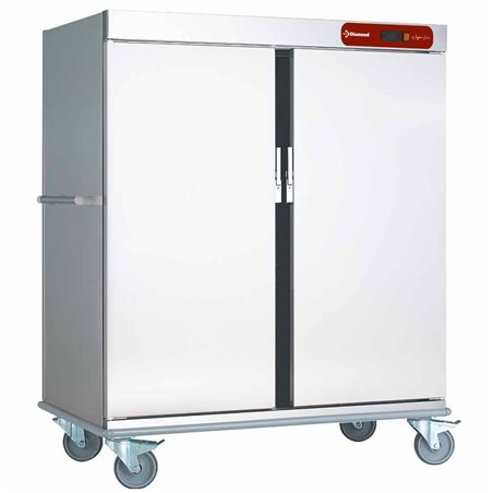 Chariot de maintien &agrave; temp&eacute;rature pour repas, 40 GN 2/1 - Diamond - CCE40-DG