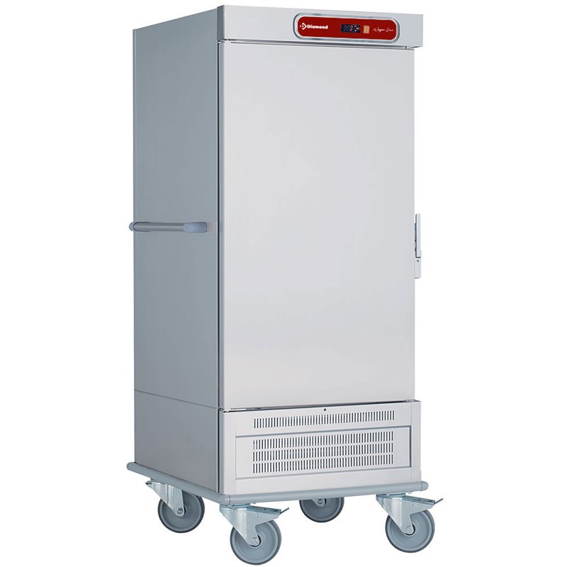Chariot r&eacute;frig&eacute;r&eacute; pour repas, 17 GN 2/1 - Diamond - CRF20-R2