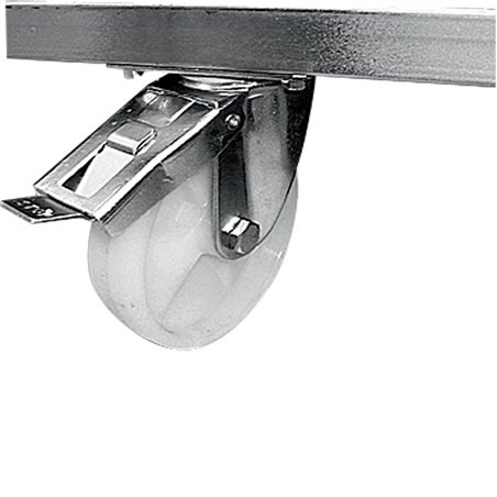 Option : Ch&acirc;ssis sur 6 roues dont 2 avec freins - VENICE - Diamond - C6R-VZ