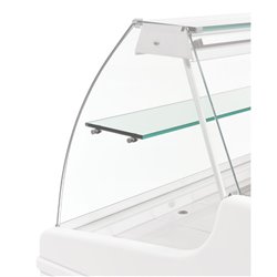 Option: Vitre interm&eacute;diaire VENICE 2500 mm - Diamond - IN25/VZ