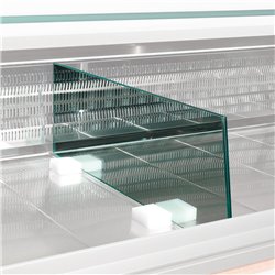 S&eacute;paration exposition en verre (L.860mm) - Diamond - SPCR-86