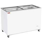 Conservateur bahut, 410 litres, couvercles coulissants sur roulettes - Diamond - GVL41-G4