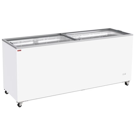 Conservateur bahut, 672 litres, couvercles coulissants sur roulettes - Diamond - GVL69-G6