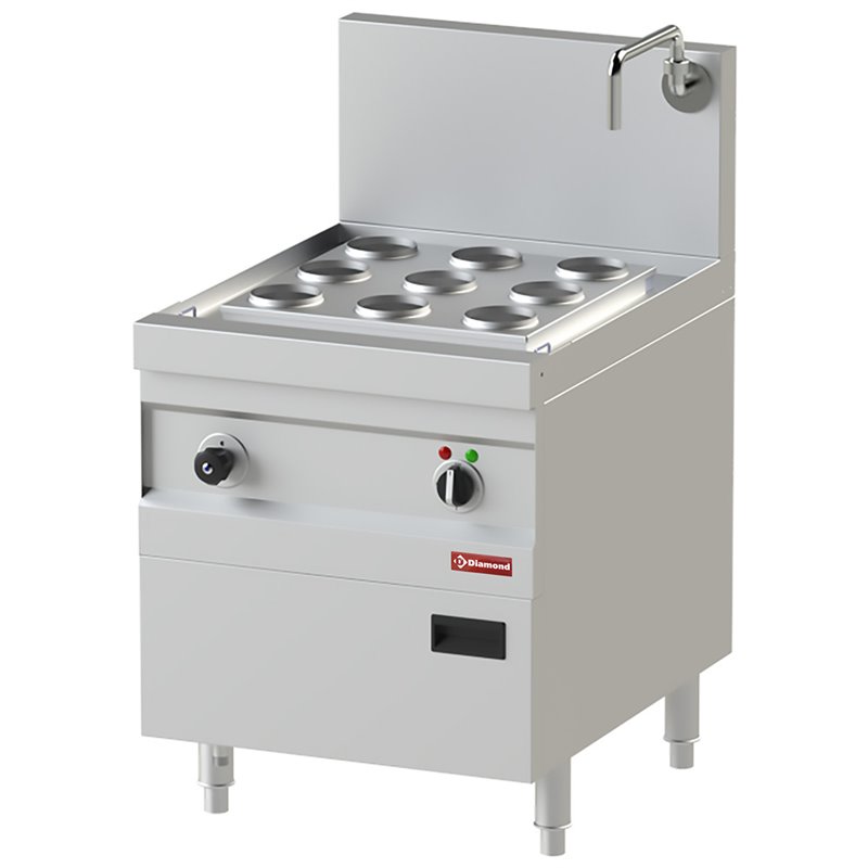 Cuiseur vapeur &eacute;lectrique DIM SUM, 600x750 mm - 12KW - Diamond - CEV27/9-13