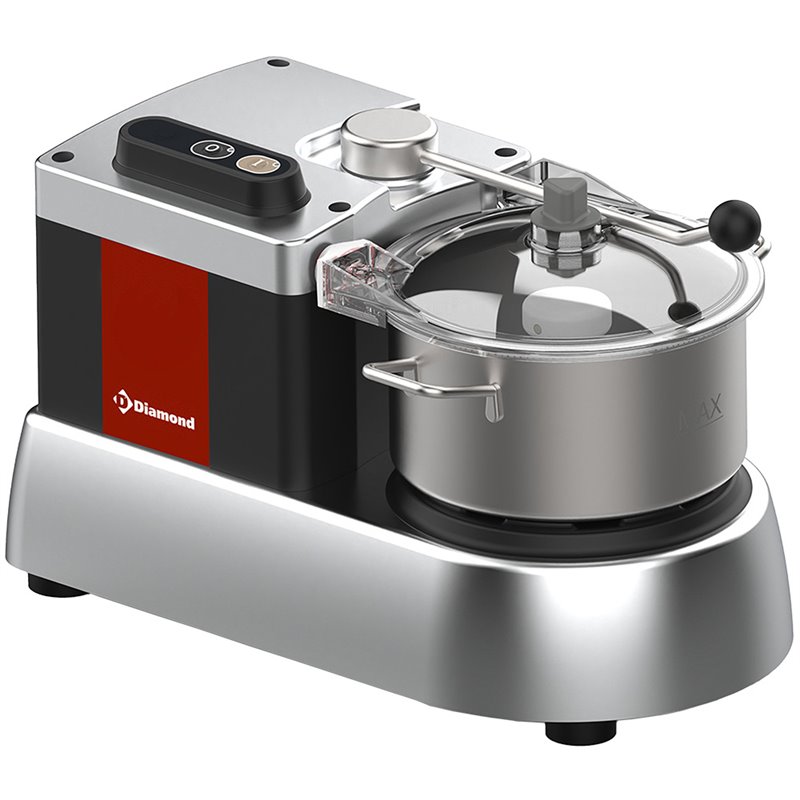 Cutter inox, 4 litres - Diamond - CSP/4-N