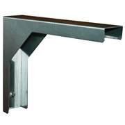 Console fixe pour &eacute;tag&egrave;res 400 mm - Diamond - M401-S