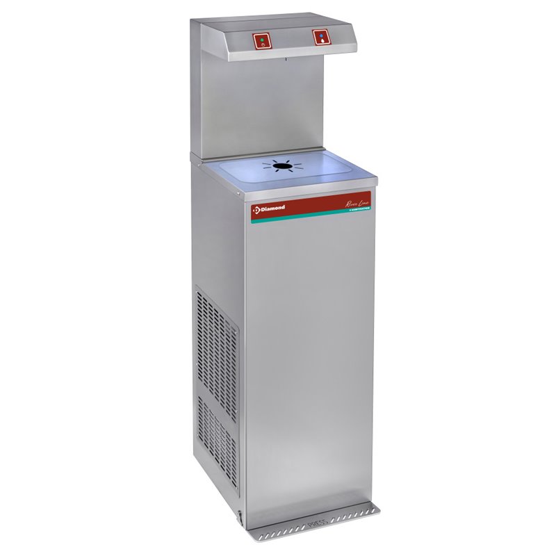 Refroidisseur d'eau &agrave; p&eacute;dale, inox, 150 Litres/heure - Diamond - BFX-1R/15-P