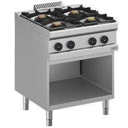 Fourneau gaz 4 feux, sur armoire ouverte - Diamond - WR-G4BA-A1