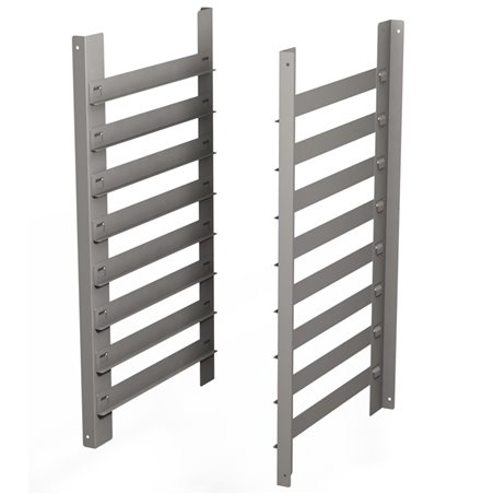 Structures &agrave; platines, 8 niveaux, pour pi&egrave;tement - Diamond - STG64-BG-2