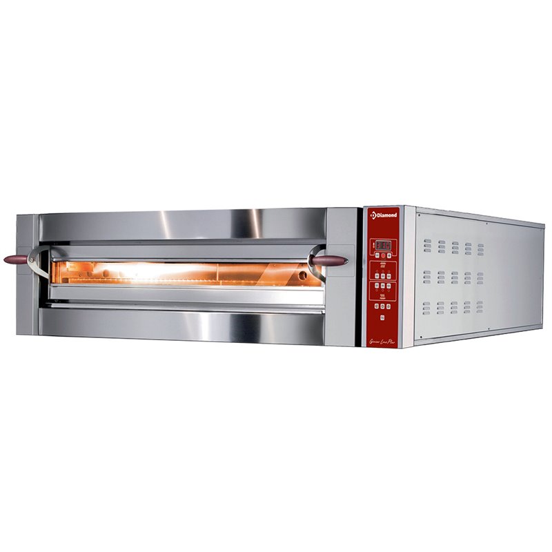Four &eacute;lectrique, 1 chambre, 6 pizzas &Oslash; 350 mm - Diamond - GDX6/35-DP