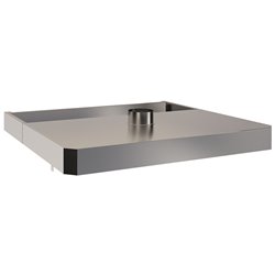 Hotte avec moteur (421 M3/h), fours "Extra - large"  09L - 18L - Diamond - KFD-09L-18L