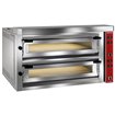 Four &eacute;lectrique &agrave; pizzas, 2x 6 pizzas 350mm - FULL pierre r&eacute;fractaire  - Diamond - LFD-12-LX