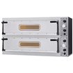 Four &eacute;lectrique 2x 3 pizzas diam. 350mm, 2 chambres - Diamond - WR-DFXL-33