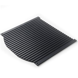Plaque de cuisson lisse/rainur&eacute;e - Diamond - AK-R1