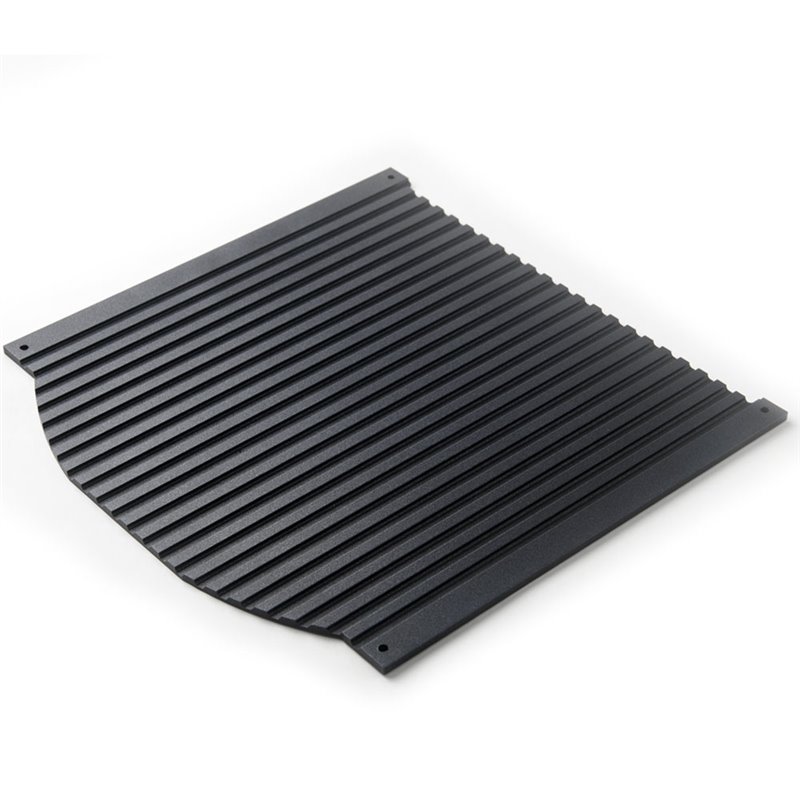 Plaque de cuisson lisse/rainur&eacute;e - Diamond - AK-R1