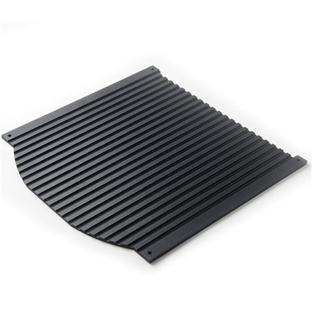 Plaque de cuisson lisse/rainur&eacute;e - Diamond - AK-R1