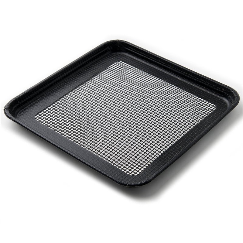 Set 2 plateaux de cuisson t&eacute;flon perfor&eacute;  - Diamond - AK-TP1